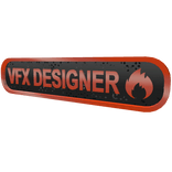 VFX Designer Role Pin