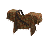 Vibrant Cowboy Poncho