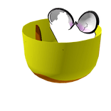 vibrant damaged banana mask