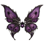Vibrant Weaver Wings (Spider Amethyst)