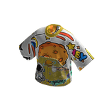 ViCo - Cosmic Doodle Oversized Tee (White Yellow)