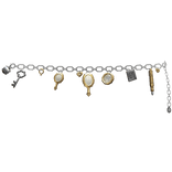 Victorian Chain Mirror Belt 1.0 (White&Gold)