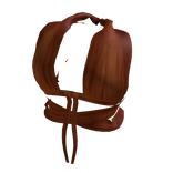 Vintage 2000s Brown Caramel Designer Top