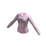 Vintage 2000s Slogan Long-Sleeve | Pink