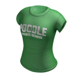 Vintage 2000s Slogan tee | Green