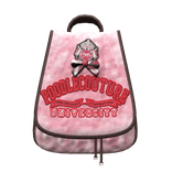  Vintage 2000s Velour Backpack | Brown & Pink