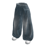 Vintage Baggy Skater Pants (Light Blue)