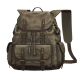 Vintage Canvas Military Backpack
