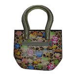 Vintage Colorful Harajuku Tote | Leopard