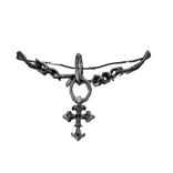 vintage cross necklace (1.0)