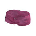 Vintage Denim Mini Shorts in Hot Pink