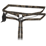 Vintage Designer Esoteric Waist Wrap