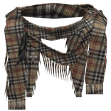 Vintage Designer Layered Esoteric Neck Scarves