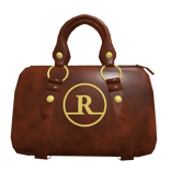 Vintage Designer Leather Purse (Brown)