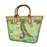 Vintage Designer Tote Bag | Green