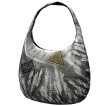 Vintage Handheld Apocalyptic Grunge White Bag R6