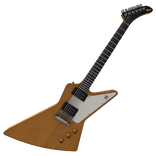 Vintage Natural Destroyer Guitar [Back]