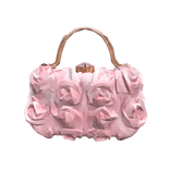Vintage Rose Hand Bag Purse