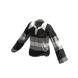 💜 Vintage Rugby Polo Shirt_Black