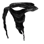 Vintage Torn Chrome Scarf