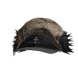 Vintage Trapper Cap W/ Chrome Emblem 