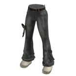 Vintage Wash Bow Flare