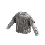 Vintage Washed Camo Layered Longsleeve