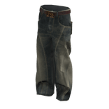 ʚ♡ɞ Vintage Washed Out Denim Jeans with Belt