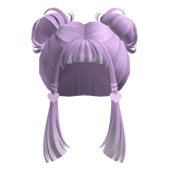 Violet Cute Short Pony Buns - RBCs
