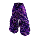 violet glowing pants