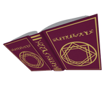 Violet Gold Magic Book