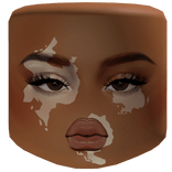 Vitiligo Model Natural Makeup Brown Skintone