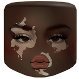 Vitiligo Model Natural Makeup Deep Skintone