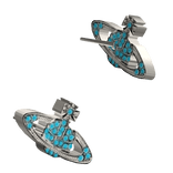 Vivian Westwood Earrings (Blue)