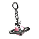 Vivienne Westwoods Emo Vkei Pink Orb Keychain