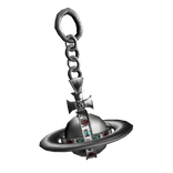 Vivienne Westwoods Emo Vkei Silver Orb Keychain
