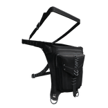 Vkei Archival Leather Triple Belt Bag Black