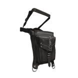 Vkei Archival Leather Triple Belt Bag Grey 3.0