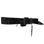 Vkei Esoteric Archival Black Leather Belt Bags v2