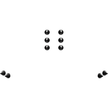 vkei goth spiked face piercings