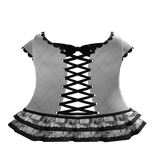 ♡ : vkei gothdress in white