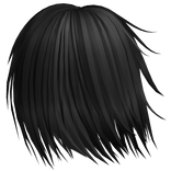 Vkei messy emo wispy windy scene boy hair (black)