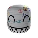 Vkei Paper Face Mask — Sharp Doodle