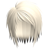 vkei scene emo messy short boy hair light blonde