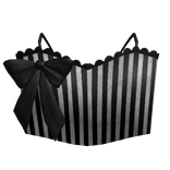 VKEI Striped Bow Tank Top 