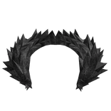 Vkei Y2k Moe black neck fur v1