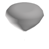 Void Reversed Headless Half Head (Recolorable)