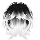 Void Short Wolf Cut Hair with Headphones