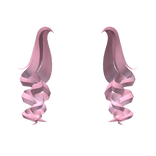 Voluminous  Culy Pigtails in Pink