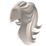 🤍 Voluminous Swirly Preppy Ponytail (Blonde)